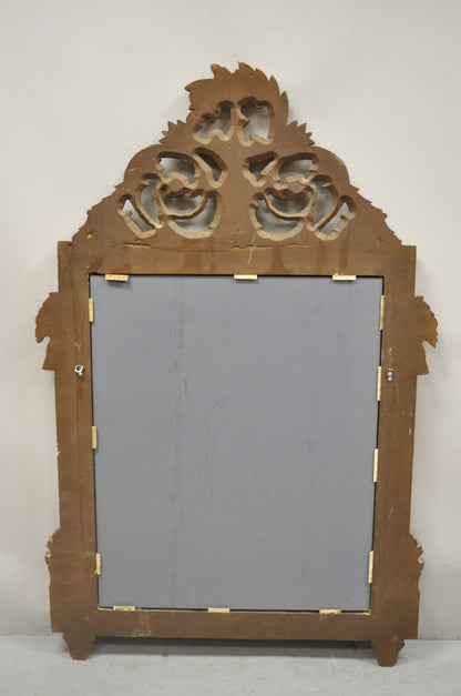 Vintage French Victorian Neoclassical Style Bird 55" Wall Mirror with Arrows