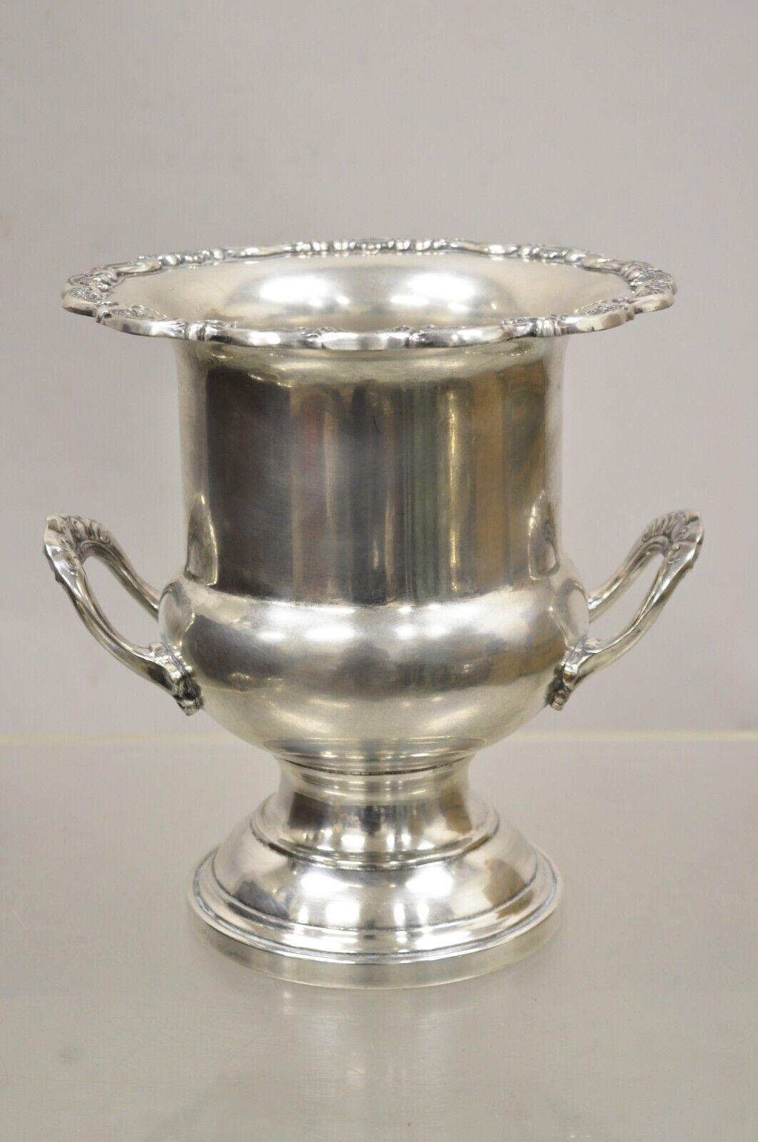 Gorham Heritage YH343 Silver Plated Trophy Cup Champagne Chiller Ice Bucket