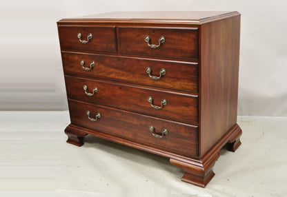 Drexel Heritage Cambridge Cherry Wood Four Drawer Dresser Chest