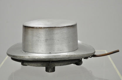 Vintage Boon & Lane Aluminum Hat Block Mold Form Millinery Luton Beds England C