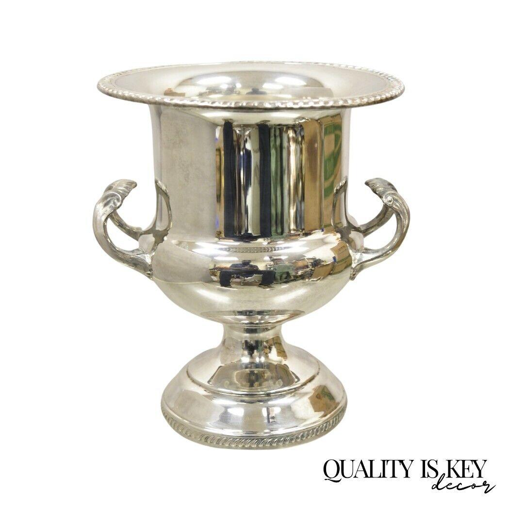 Vintage Regency Style Twin Handle Trophy Cup Champagne Chiller Ice Bucket