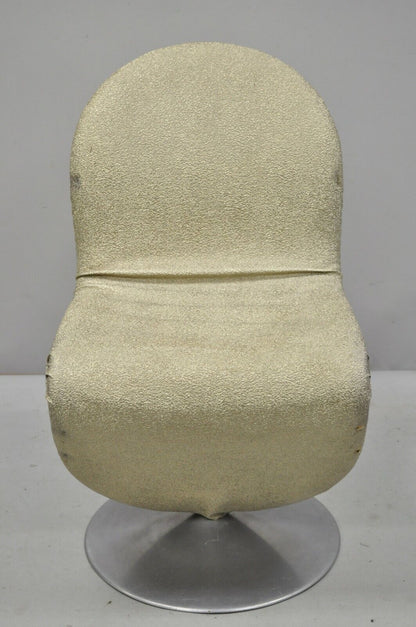 Vintage Verner Panton 1-2-3 System Chair Fritz Hansen Gold Mid Century Modern