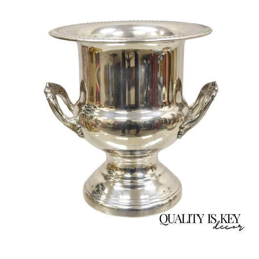 Vintage Leonard Regency Style Trophy Cup Champagne Chiller Ice Bucket