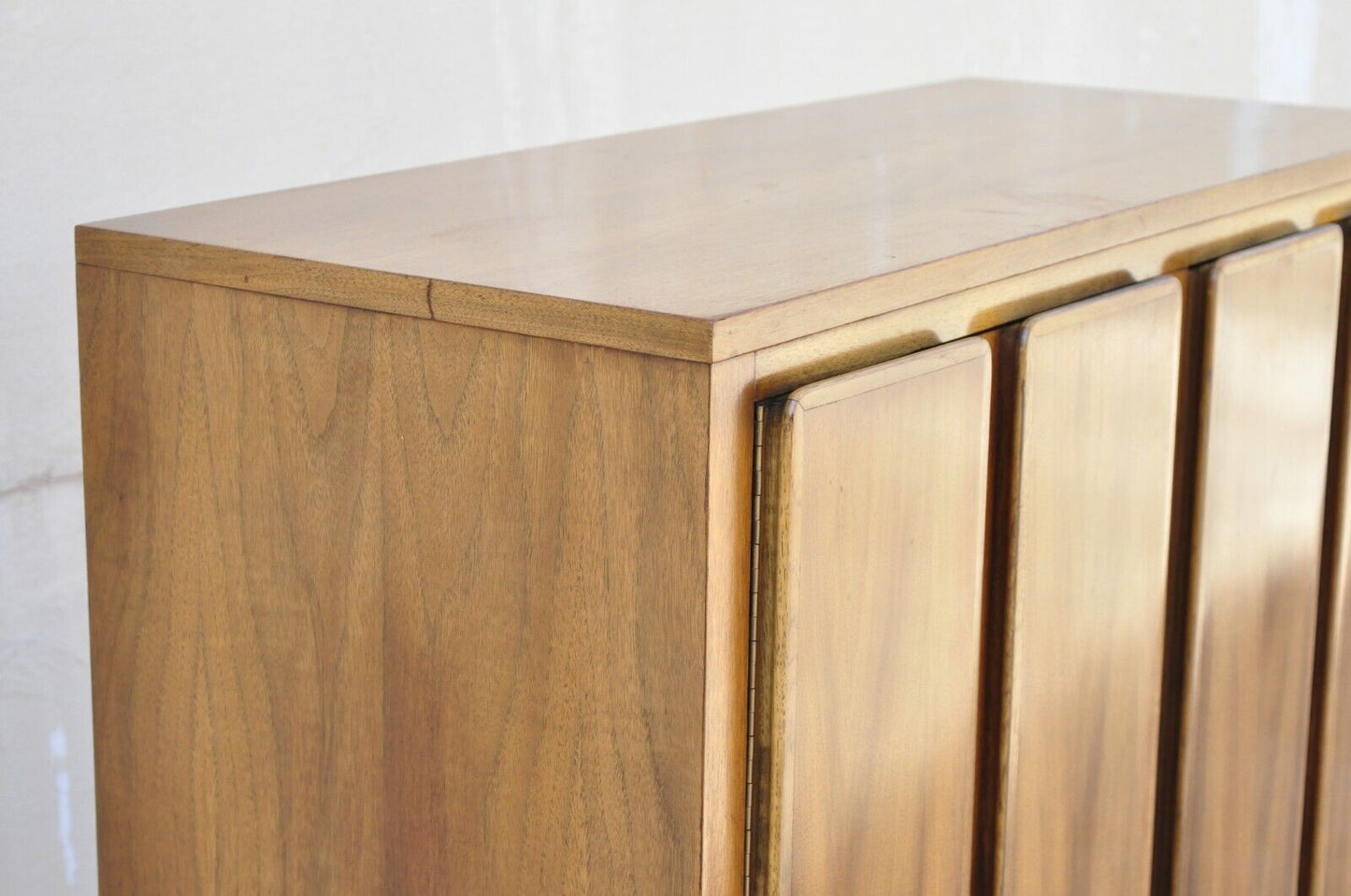 Kent Coffey Insignia Walnut Mid Century Modern Tall Chest Dresser