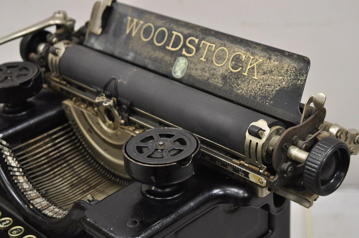 Antique Art Deco Woodstock Manual Typewriter