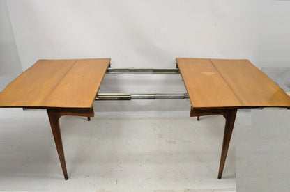 Vintage Drexel Dateline John Van Koert Mahogany Extension Drop Leaf Dining Table