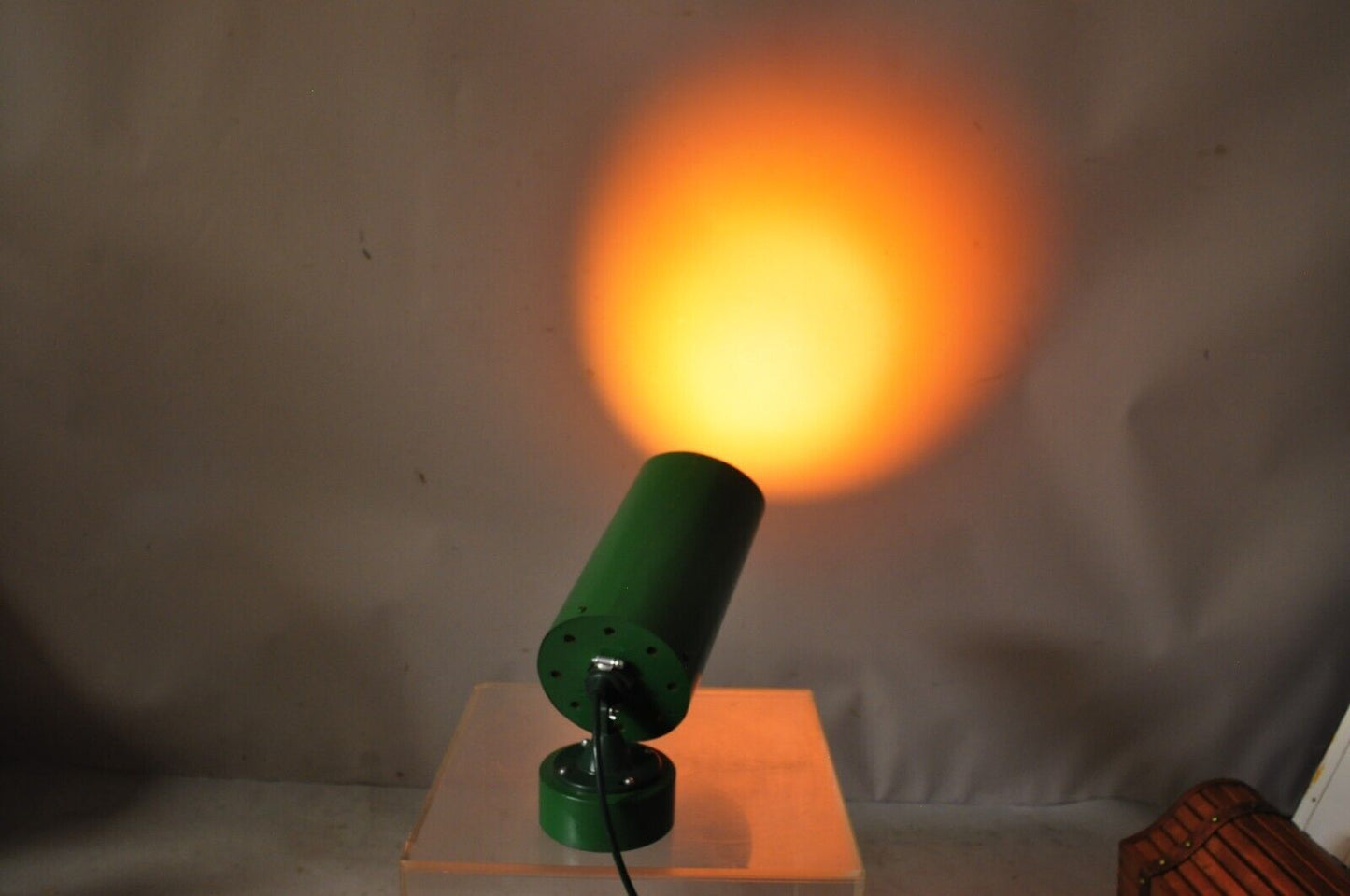 Modern Green Steel Metal Adjustable Spot Light Lamp Theater Production