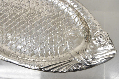 Vintage Reed & Barton Silver Plated 22" Modern Fish Platter Tray