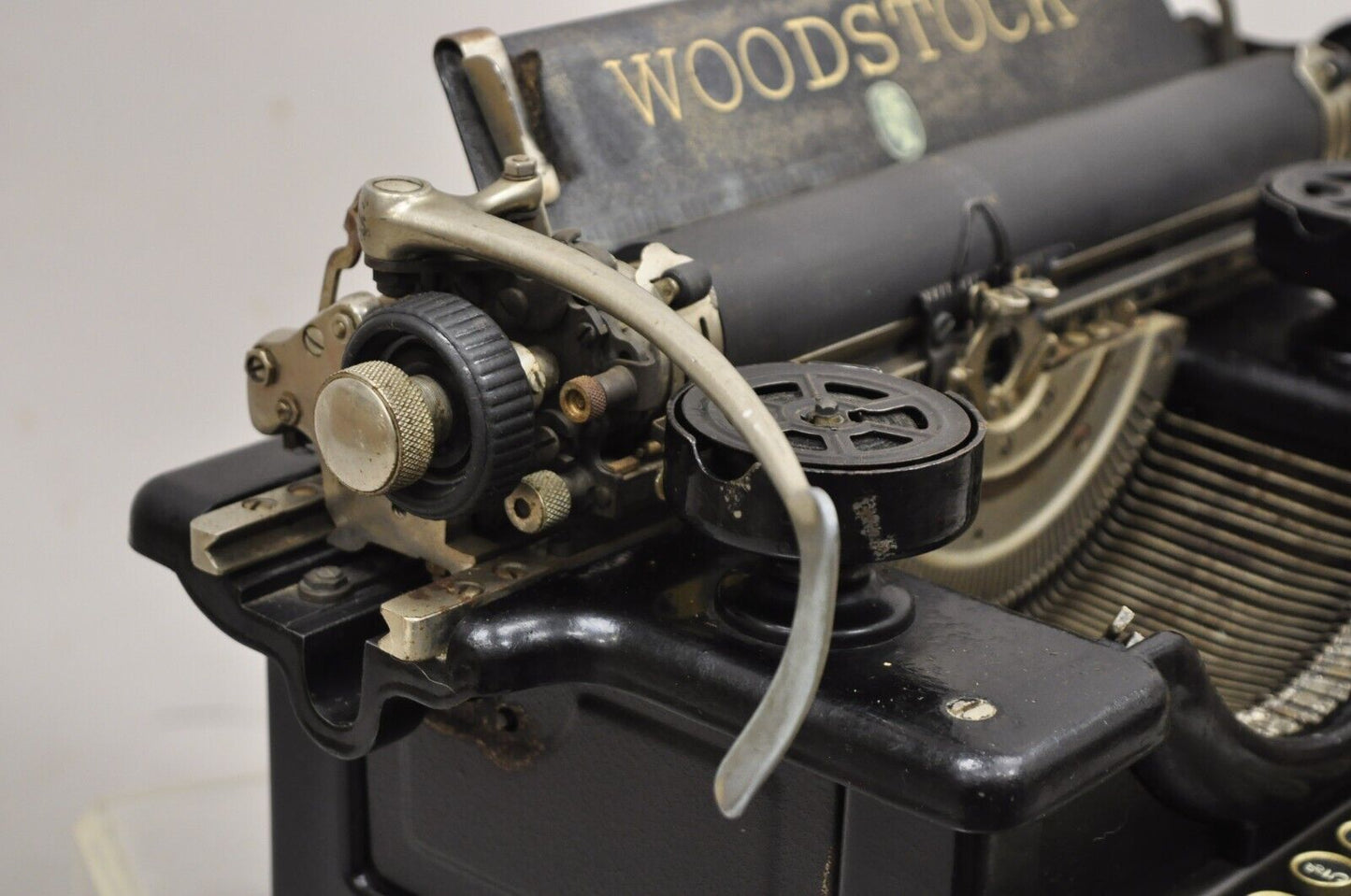 Antique Art Deco Woodstock Manual Typewriter