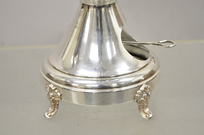 Antique Victorian Fancy Silver Plated Samovar Coffee Tea Beverage Dispenser