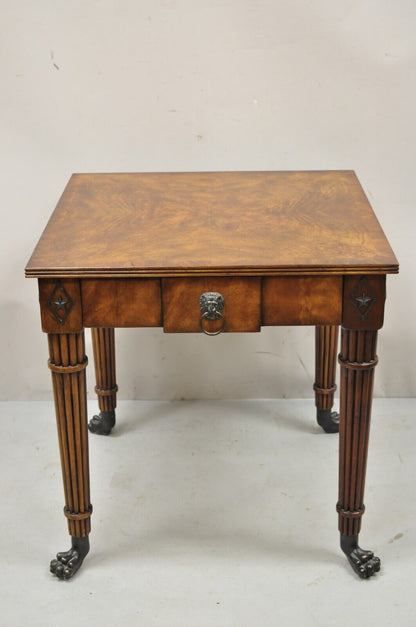 Theodore Alexander Althorp Regency Mahogany One Drawer Side Table A L50046