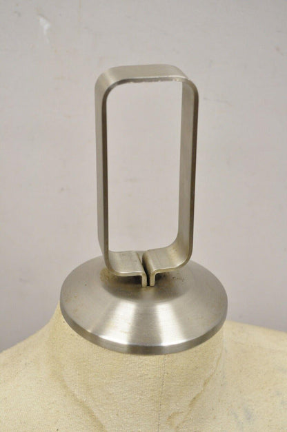 Counter Top Torso Dress Form Mannequin on Revolving Pedestal Base