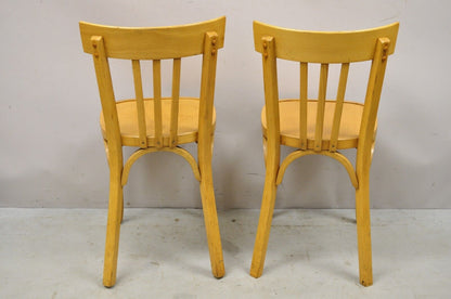 Vintage Baumann 83 Parisian Bistro Bentwood Dining Chairs - Set of 6