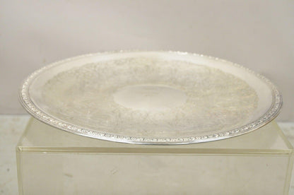 Vintage Sheridan 18” Round Award Platter Tray “Winner Tropical at Calder 1972”