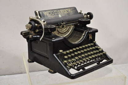 Antique Art Deco Woodstock Manual Typewriter