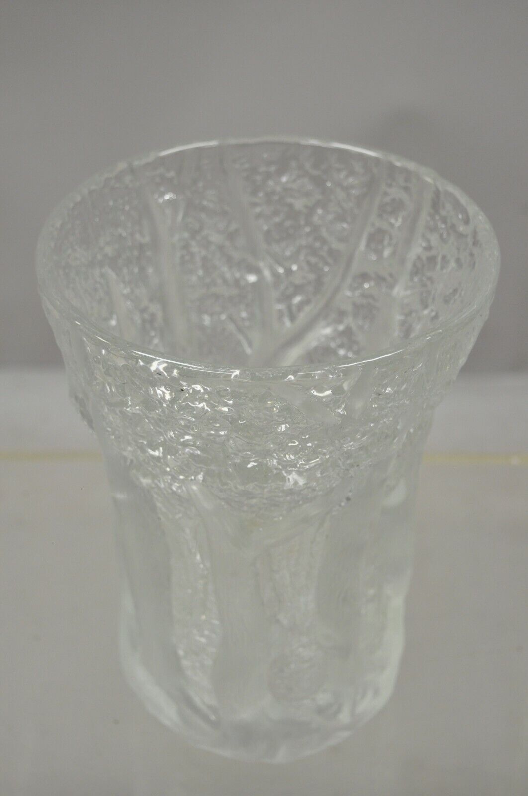 Art Deco Josef Inwald Dans La Foret Forest Trees Barolac Art Glass Vase