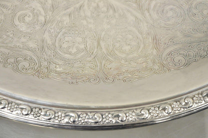 Vintage Sheridan 18” Round Award Platter Tray “Winner Tropical at Calder 1972”