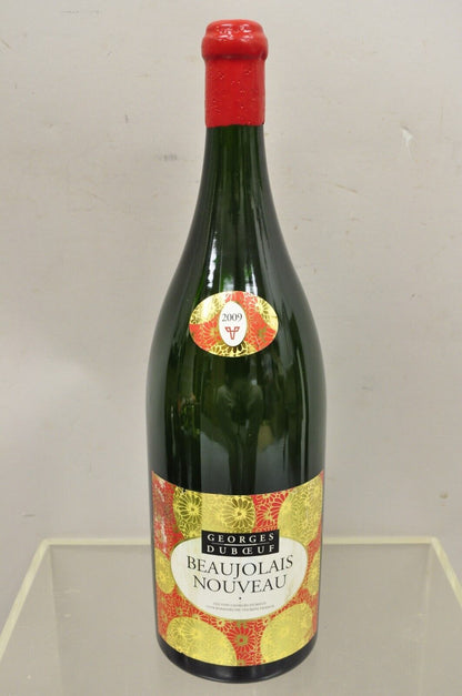 2009 George Duboeuf Beaujolais Nouveau Vtg Display Dummy Wine Champagne Bottle