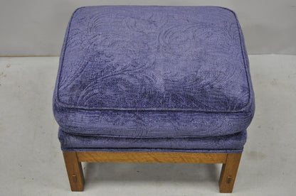 Stickley Mission Oak Arts & Crafts Upholstered Cushion Stool Ottoman Footstool