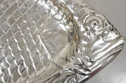 Vintage Reed & Barton Silver Plated 22" Modern Fish Platter Tray