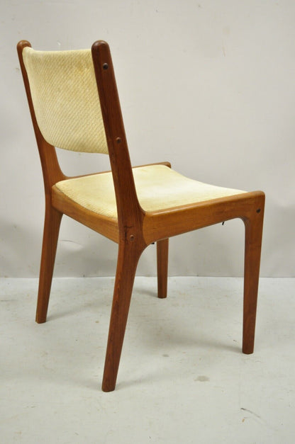 Vintage Mid Century Modern Danish Style Teak Wood Dining Chair by Sun Furniture