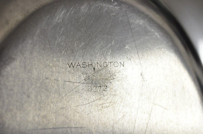 WM Rogers 2272 Washington Silver Plate Victorian Style Lidded Dish