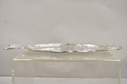 Vintage Reed & Barton Silver Plated 22" Modern Fish Platter Tray