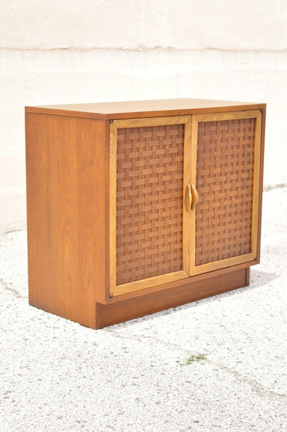 Lane Perception Altavista Walnut 2 Door Cabinet Console Table