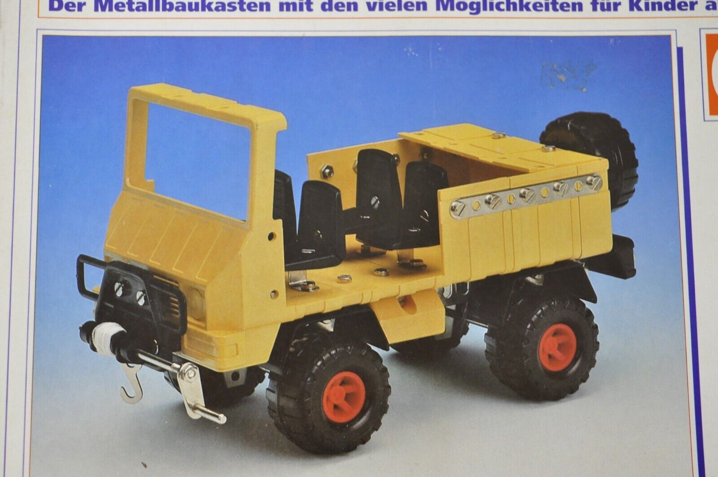 Vintage 1990s Eitech German Construction Model Erector Kit 06 Jeep Truck NOS