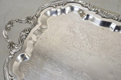 Vintage FB Rogers Silver Co 2377 Silver Plated 29" Serving Platter Tray