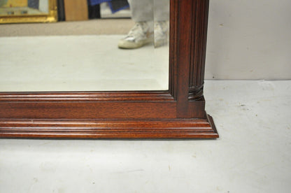 Pennsylvania House Mahogany Beveled Glass Chippendale Dresser Mirror w/ Finial