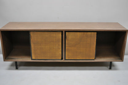 Vintage Mid Century Modern Laminate Formica Case 72" Credenza Cabinet Buffet