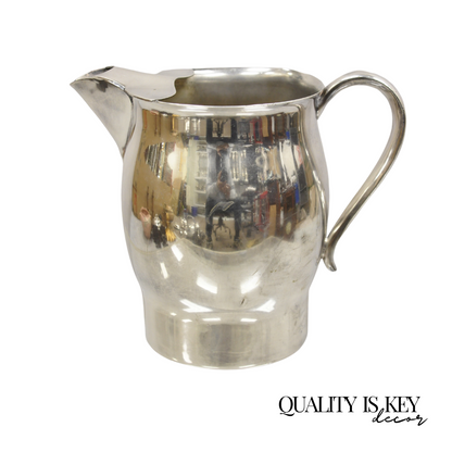 FB Rogers Silver Co Silver on Copper 7504 Water Pitcher