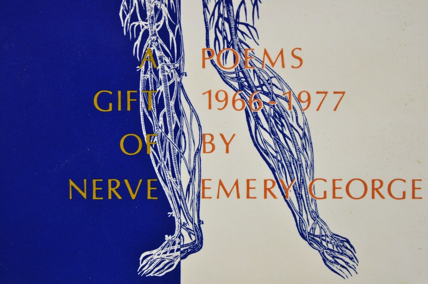 Emery George A Gift of Nerve/Poems, 1966 - 1977 Kylix Press 1978 Paperback NOS