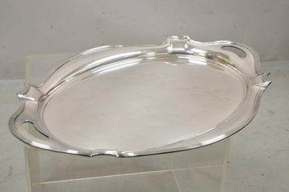 Vintage Gorham Y1038 Art Deco Silver Plated Twin Handle 25" Platter Tray